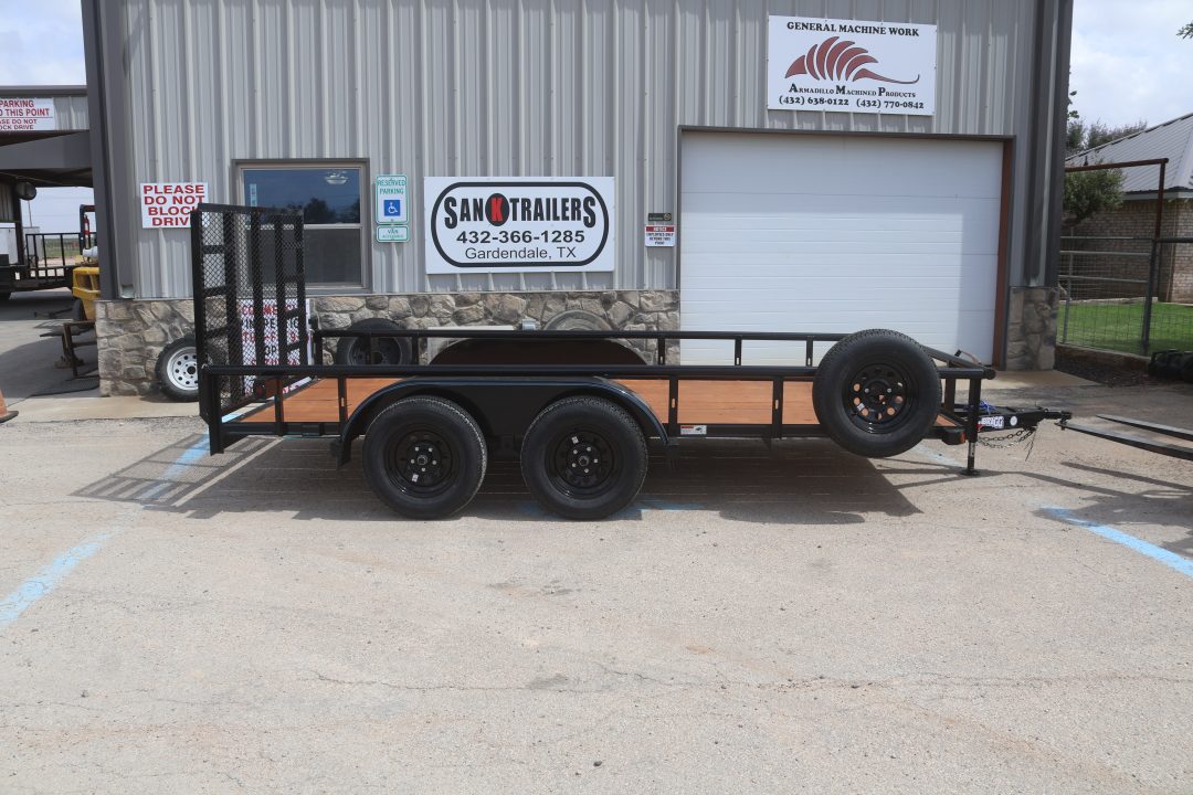 New 2026 Texas Bragg Trailers 77"X14' Pipe Top Utility TRailer Utility Trailer