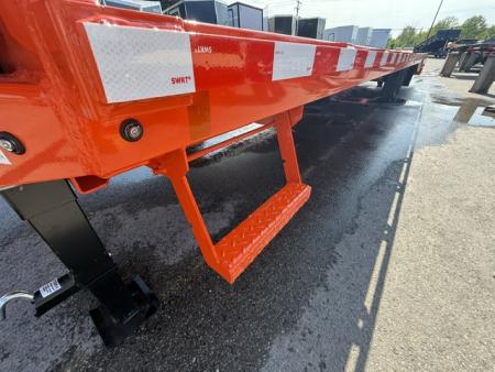 New 2026 Rice Trailers 102"X25+5 GOOSENECK Deckover Trailer