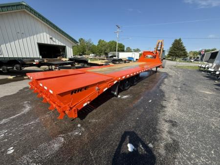 New 2026 Rice Trailers 102"X25+5 GOOSENECK Deckover Trailer
