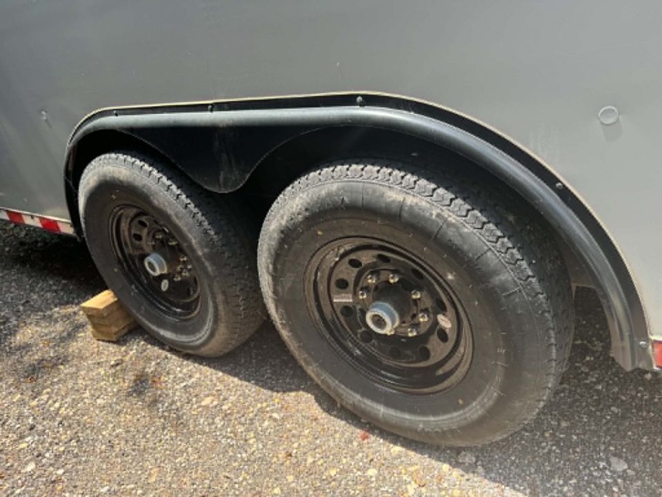 Used USED 2023 Cell-Tech Trailers 8.5X20 Cargo / Enclosed Trailer 7000 LB AXLES
