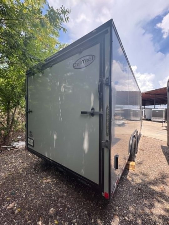 Used USED 2023 Cell-Tech Trailers 8.5X20 Cargo / Enclosed Trailer 7000 LB AXLES