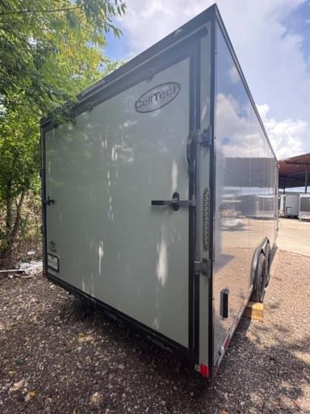 Used USED 2023 Cell-Tech Trailers 8.5X20 Cargo / Enclosed Trailer 7000 LB AXLES