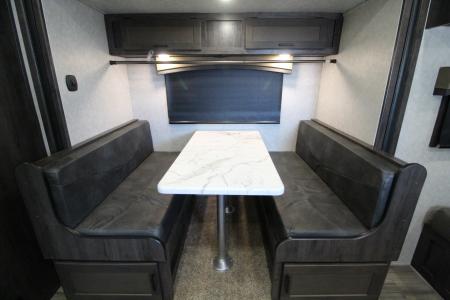 Used 2023 Bison Silverado 8313 w/Slide Out - Couch & Dinette - Horse Fans & Camera - Ramp - Lined & Insulated - Drop Windows on Tail side - 3 Horse Living Quarters Trailer