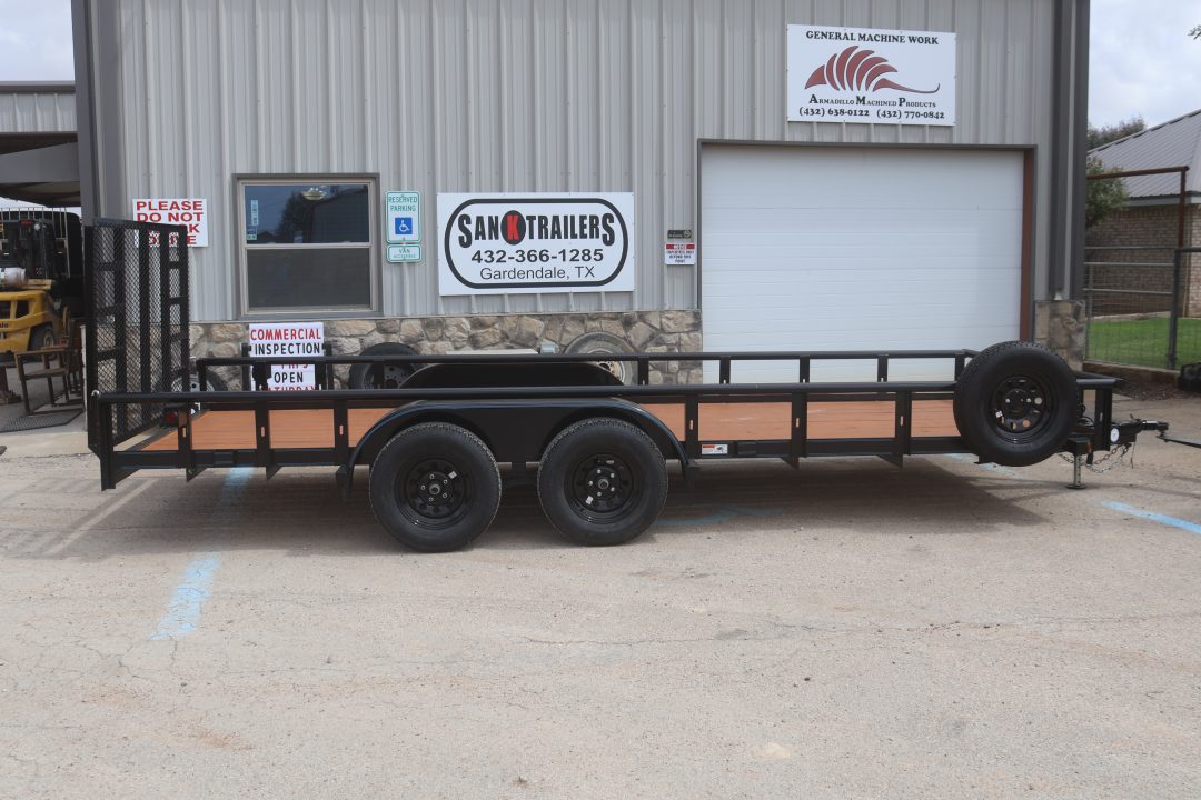 New 2026 Texas Bragg Trailers 83"X18' Pipe Top Utility Trailer Utility Trailer
