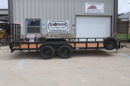New 2026 Texas Bragg Trailers 83 X18' Pipe Top Utility Trailer Utility Trailer