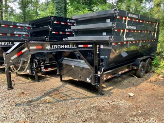 New 2025-Iron-Bull-Trailers-Gooseneck-7×16-16k-8k-Axles-DBG-Roll-Off-Trailer-System-R16K716GI-STACK3