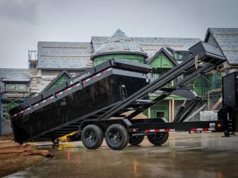 New 2025-Iron-Bull-Trailers-Gooseneck-14k-7×16-7k-Axles-DBG-Roll-Off-Trailer-System-R14K716GI-STACK1