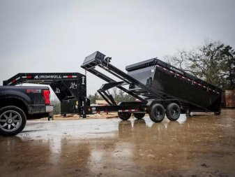 New 2025-Iron-Bull-Trailers-Gooseneck-14k-7×16-7k-Axles-DBG-Roll-Off-Trailer-System-R14K716GI-STACK1