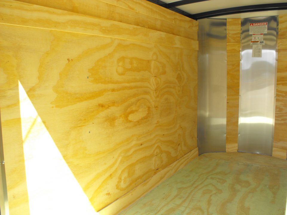 New Enclosed Trailer 4 X 8 Barn Door 5' Interior 080 Skin