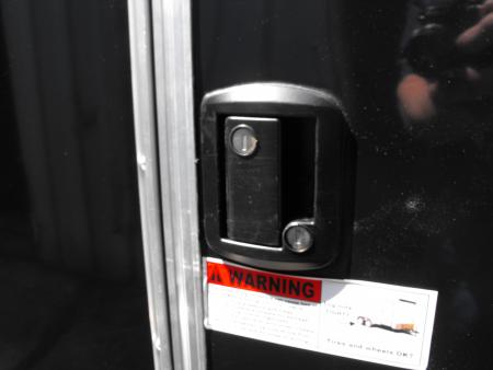 New Enclosed Trailer 4 X 8 Barn Door 5' Interior 080 Skin