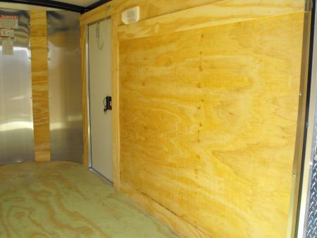 New Enclosed Trailer 4 X 8 Barn Door 5' Interior 080 Skin