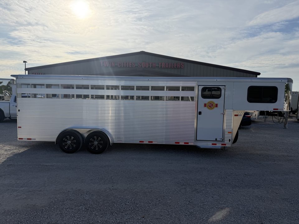 New 2026 Sundowner 24' Stock Combo Gooseneck Rancher TR Stock / Stock Combo Trailer