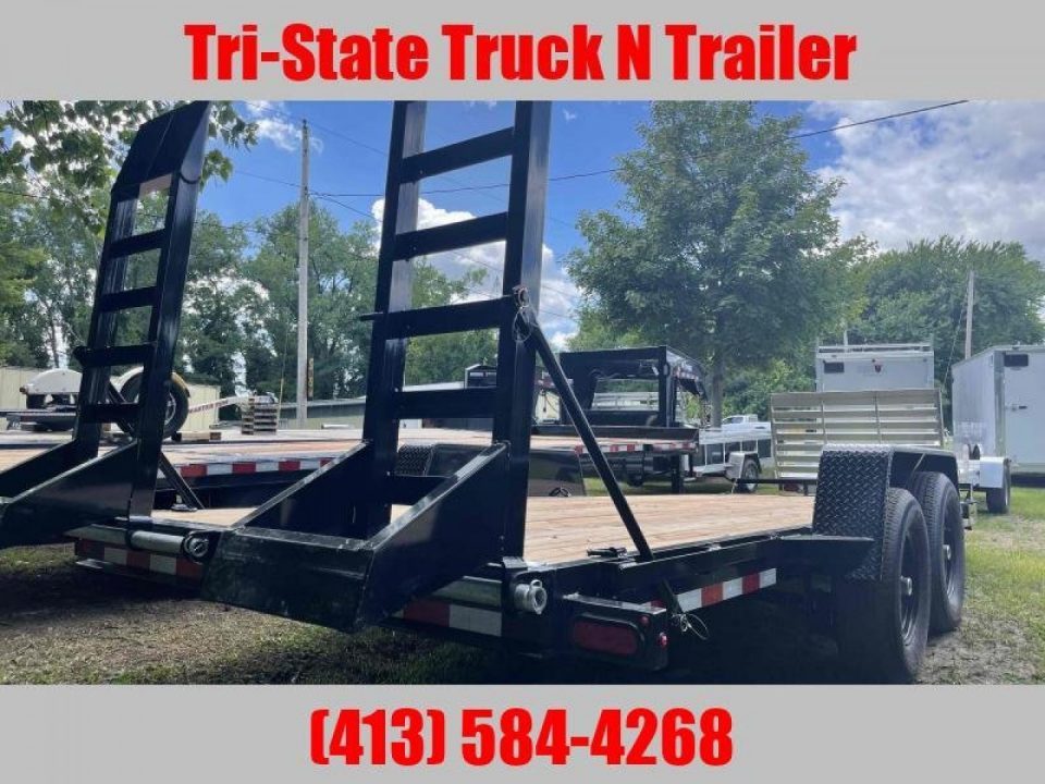New 2026 BWISE 16' 14k GVW Equipment Trailer