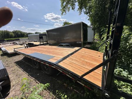 New 2026 BWISE Deckover Equipment trailer