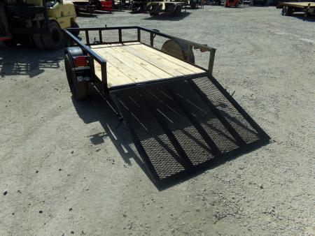 New 2026 P & T Trailers 5X8 AFG Utility Trailer