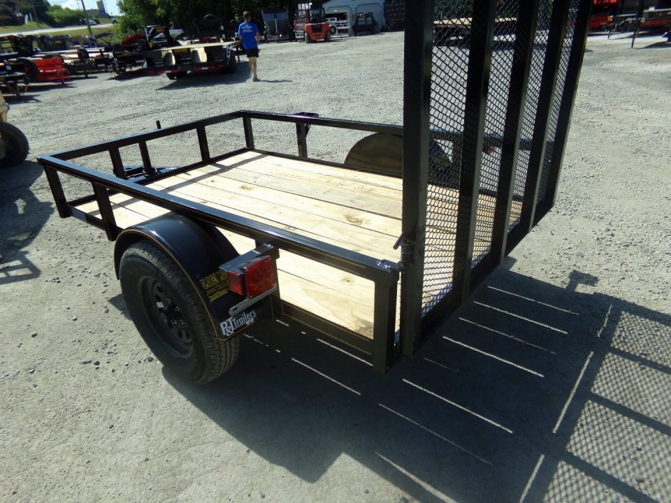 New 2026 P & T Trailers 5X8 AFG Utility Trailer