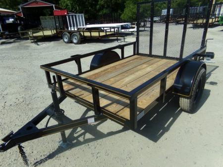 New 2026 P & T Trailers 5X8 AFG Utility Trailer