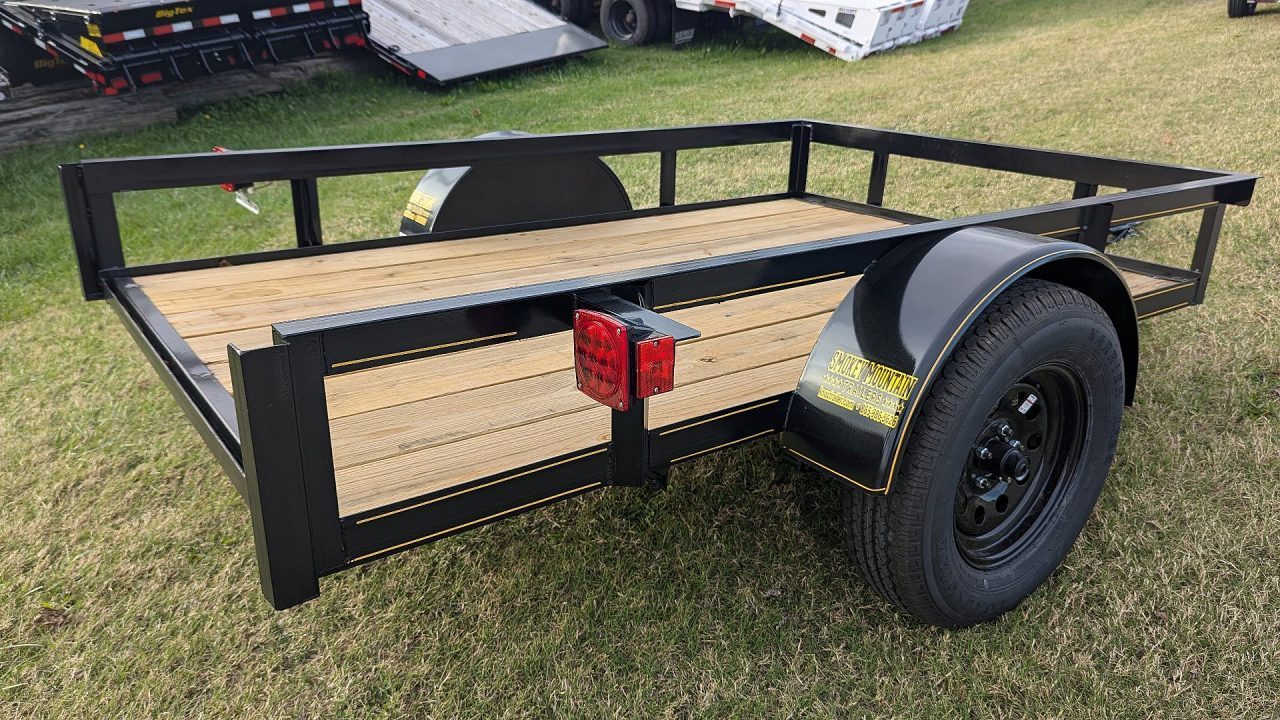 New 2024 P & T Trailers 5X8 STT Utility Trailer