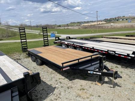 Used 2026 BWise 16+4 Deckover Tagalong w/ 6' Ladder Ramps (9990# GVW)