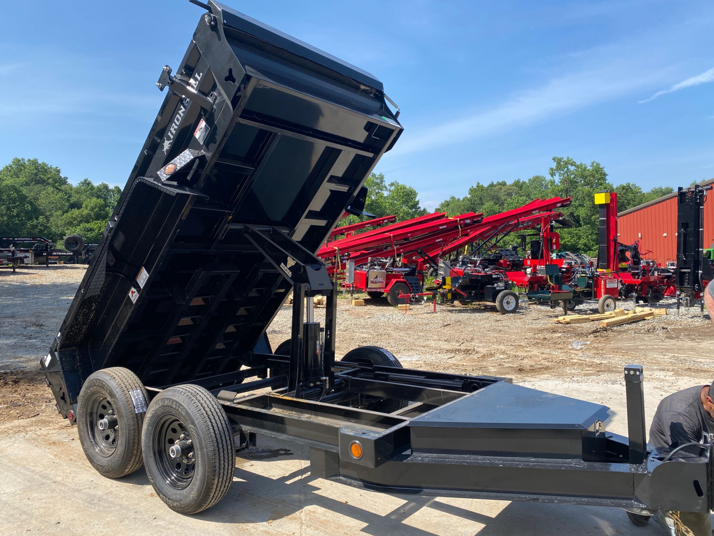 New 2026-Iron-Bull-Trailers-5X10-2ft-10k-Dump-D10K510I