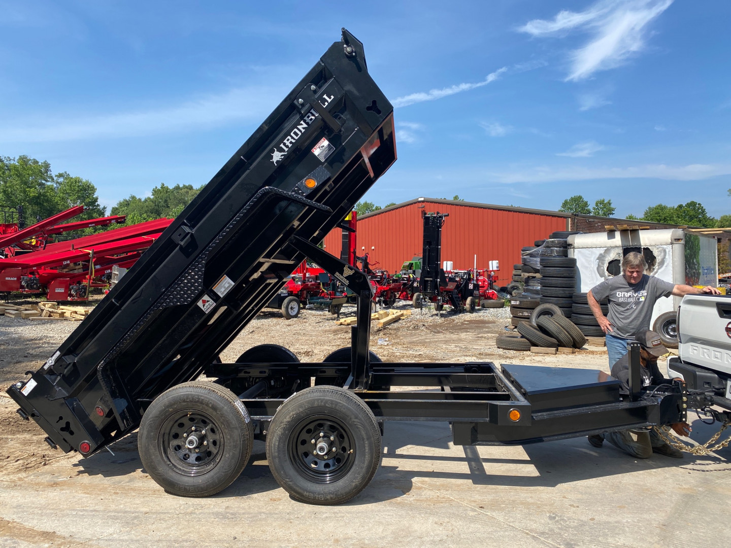 New 2026-Iron-Bull-Trailers-5X10-2ft-10k-Dump-D10K510I