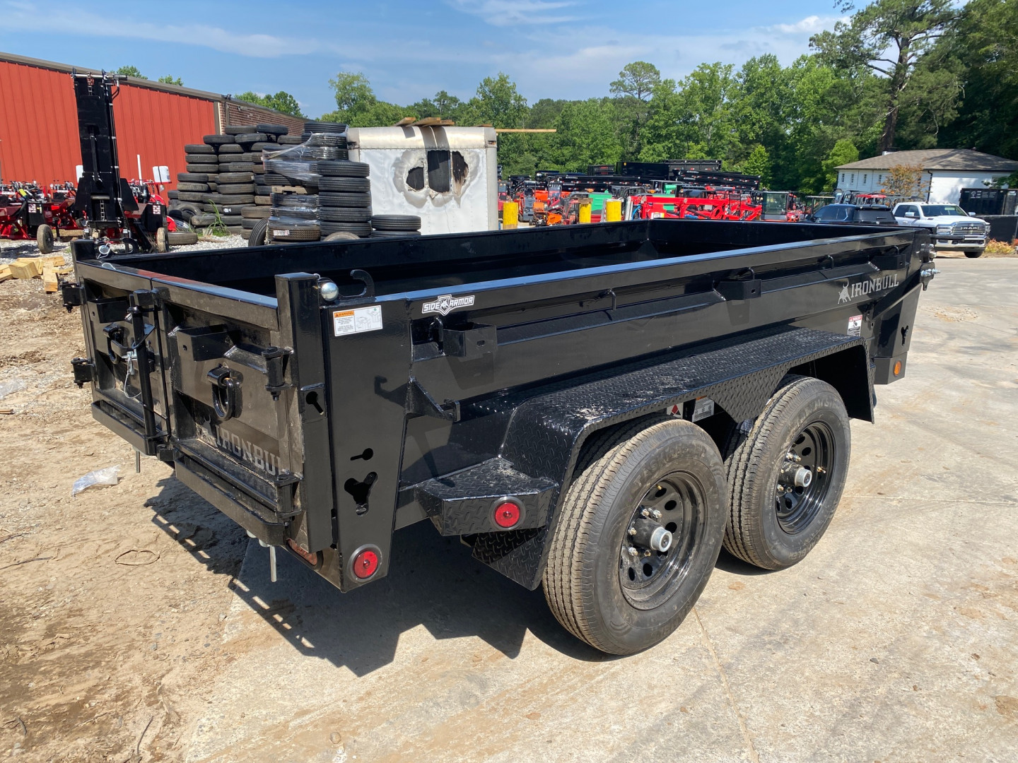 New 2026-Iron-Bull-Trailers-5X10-2ft-10k-Dump-D10K510I