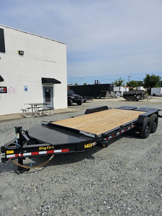 New 2027 Big Tex Trailers Big Tex 20' 14EH 15K Equipment Trailer w/ Mega Ramps Equipment Trailer