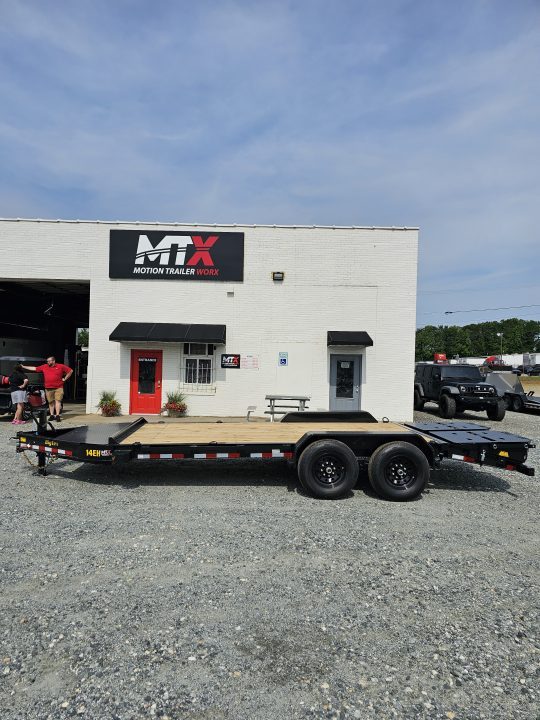 New 2027 Big Tex Trailers Big Tex 20' 14EH 15K Equipment Trailer w/ Mega Ramps Equipment Trailer