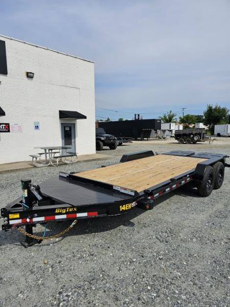 New 2027 Big Tex Trailers Big Tex 20' 14EH 15K Equipment Trailer w/ Mega Ramps Equipment Trailer