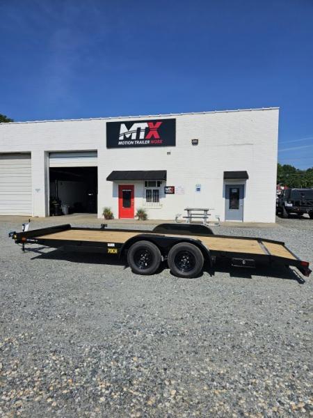 New 2027 Big Tex Trailers 20' 70CH 7K Car Trailer w/ Dovetail & Ramps Car / Racing Trailer