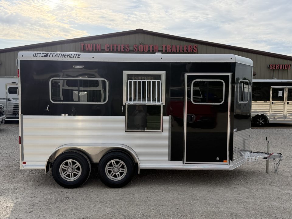 New 2026 Featherlite 2 Horse Bumper Pull Horse Trailer