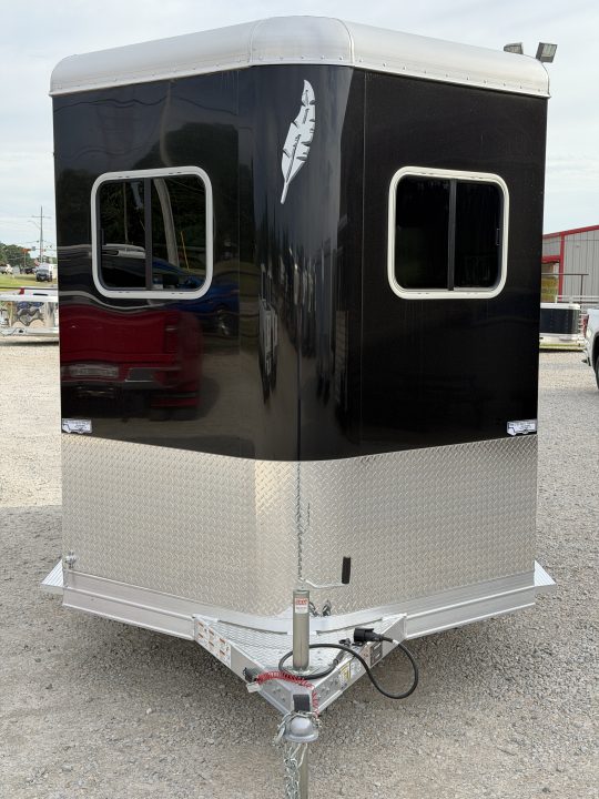 New 2026 Featherlite 2 Horse Bumper Pull Horse Trailer