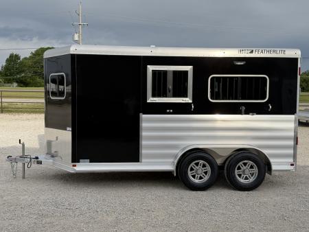 New 2026 Featherlite 2 Horse Bumper Pull Horse Trailer