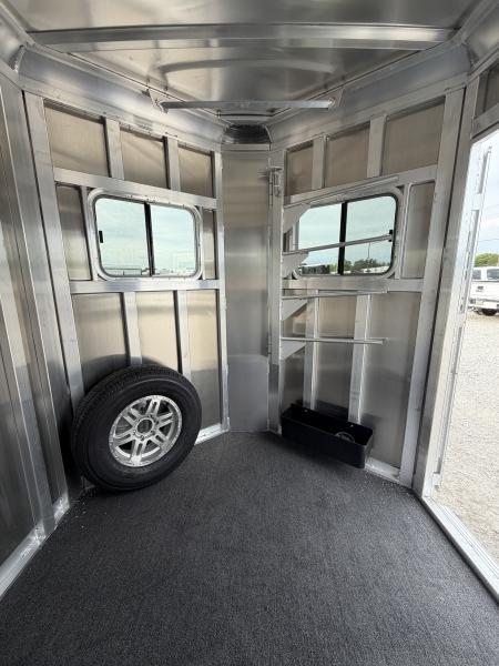 New 2026 Featherlite 2 Horse Bumper Pull Horse Trailer