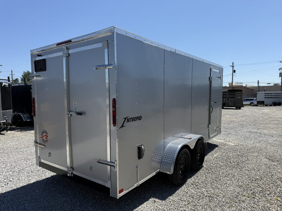 New 2026 Homesteader Trailer 7x16x6'6" Intrepid Swing Door Package Cargo / Enclosed Trailer
