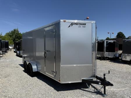 New 2026 Homesteader Trailer 7x16x6'6  Intrepid Swing Door Package Cargo / Enclosed Trailer