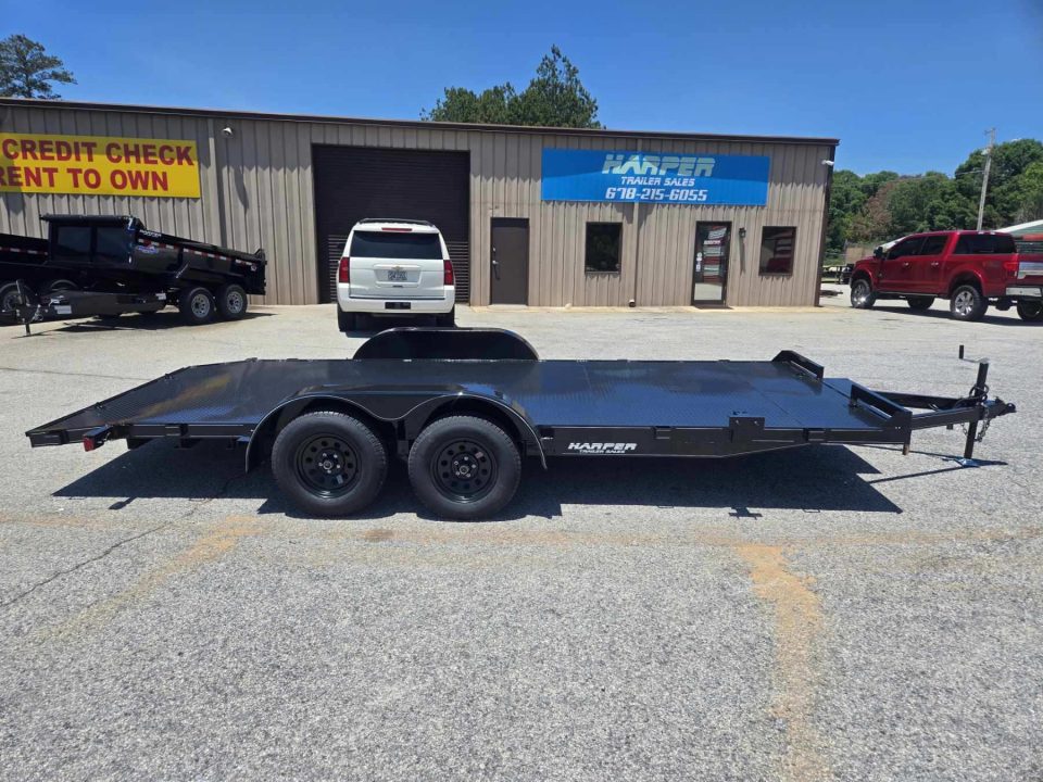 New 2026 18FT 7K STEELFLOOR DELUXE CAR HAULER