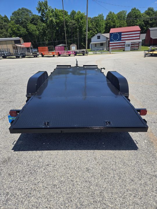 New 2026 18FT 7K STEELFLOOR DELUXE CAR HAULER