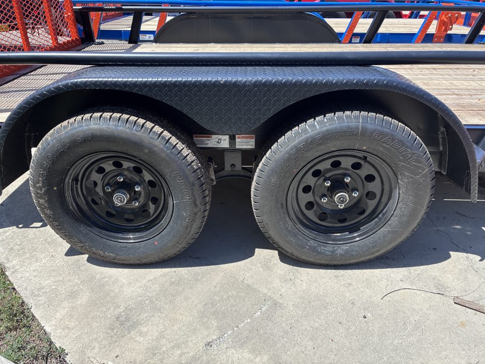 New 2026 RawMaxx UTX 7K 12' 7K JACK BOX Utility Trailer