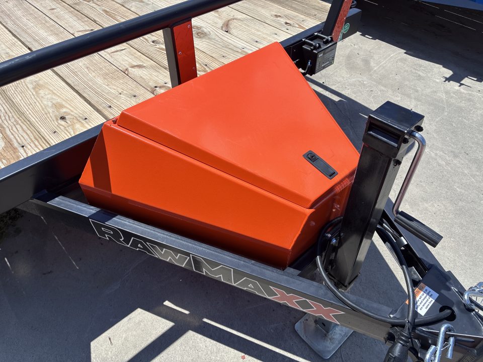 New 2026 RawMaxx UTX 7K 12' 7K JACK BOX Utility Trailer