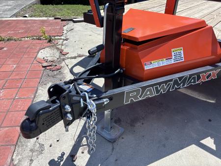 New 2026 RawMaxx UTX 7K 12' 7K JACK BOX Utility Trailer