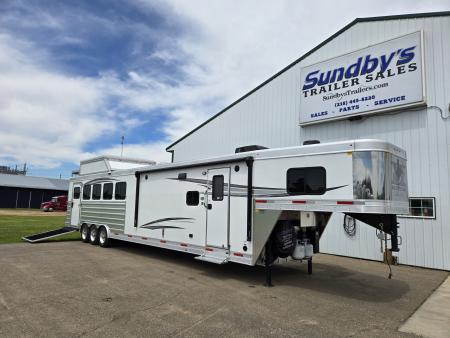 New 2026 Merhow Stampede 5 Horse Sideload Trailer