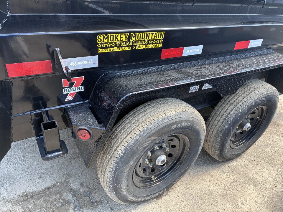New 2026 Iron Bull DTB 14K 12' W/ ALM RAMPS Dump Trailer