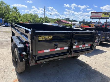 New 2026 Iron Bull DTB 14K 12' W/ ALM RAMPS Dump Trailer