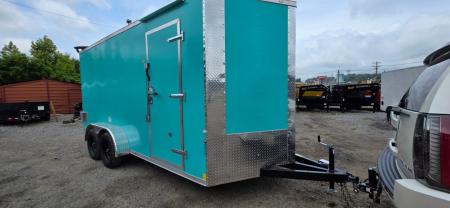 New 2026 Cargo Craft 7x16+2 TA 7' TALL Cargo / Enclosed Trailer