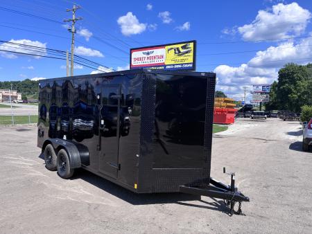 New 2026 Cargo Craft 7x16 TA2 6'3'' TALL B/O TEXTURED Cargo / Enclosed Trailer