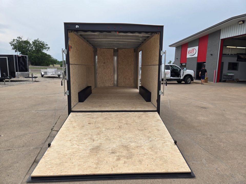 New 2026 H&H Trailers 8x16 HH Series Flat Top V-Nose Enclosed Cargo Trailer 10K Tandem Cargo / Enclosed Trailer