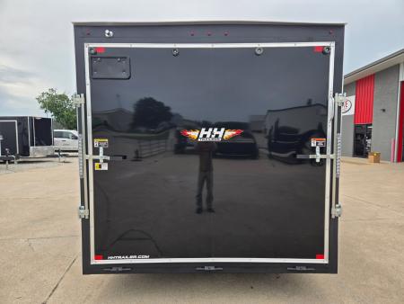 New 2026 H&H Trailers 8x16 HH Series Flat Top V-Nose Enclosed Cargo Trailer 10K Tandem Cargo / Enclosed Trailer