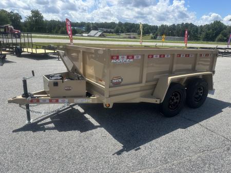 New 2026 PROSPECTOR LIGHT DUTY 6X10 7K TANDEM AXLE DUMP TRAILER WITH 2' WALLS