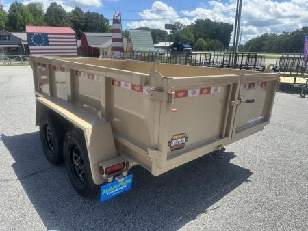 New 2026 PROSPECTOR LIGHT DUTY 6X10 7K TANDEM AXLE DUMP TRAILER WITH 2' WALLS